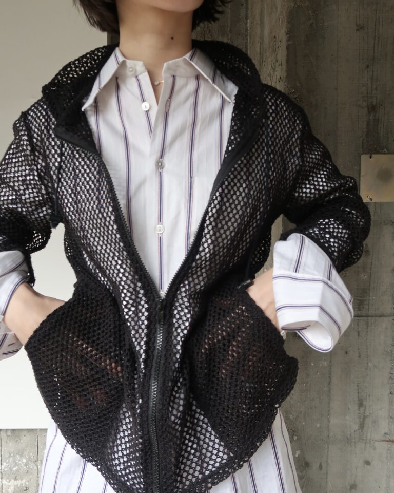 mesh parka