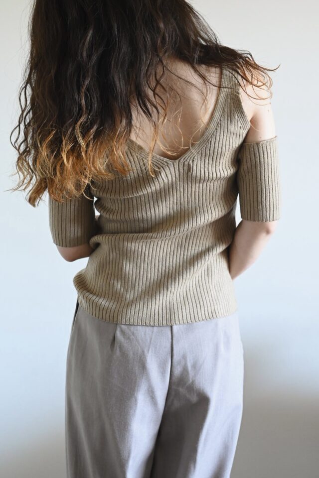 open sholder rib tops