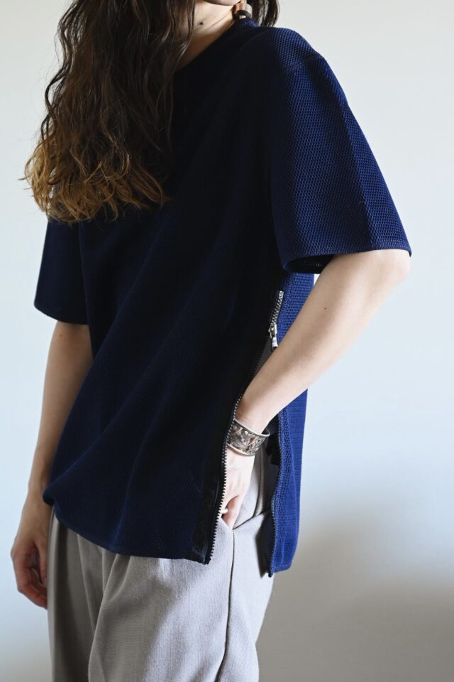 PRADA side zip design tops