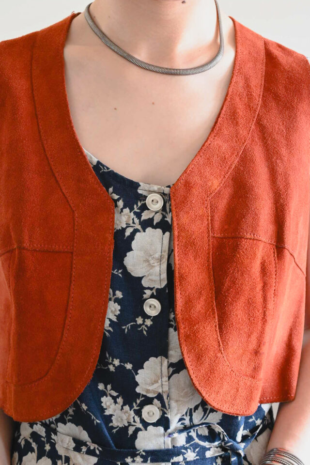 leather vest