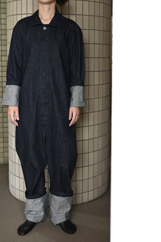 denim jump suit