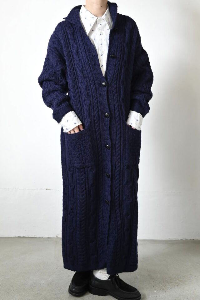 made in IRELAND fisherman long coat